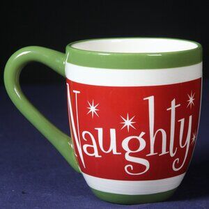 St. Nicholas Square ® 20 oz. Earthenware Santa's List Mug